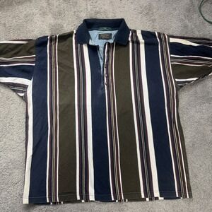 Vintage American Wilderness Outfitters Men's XL Short Sleeve 100% Cotton Polo